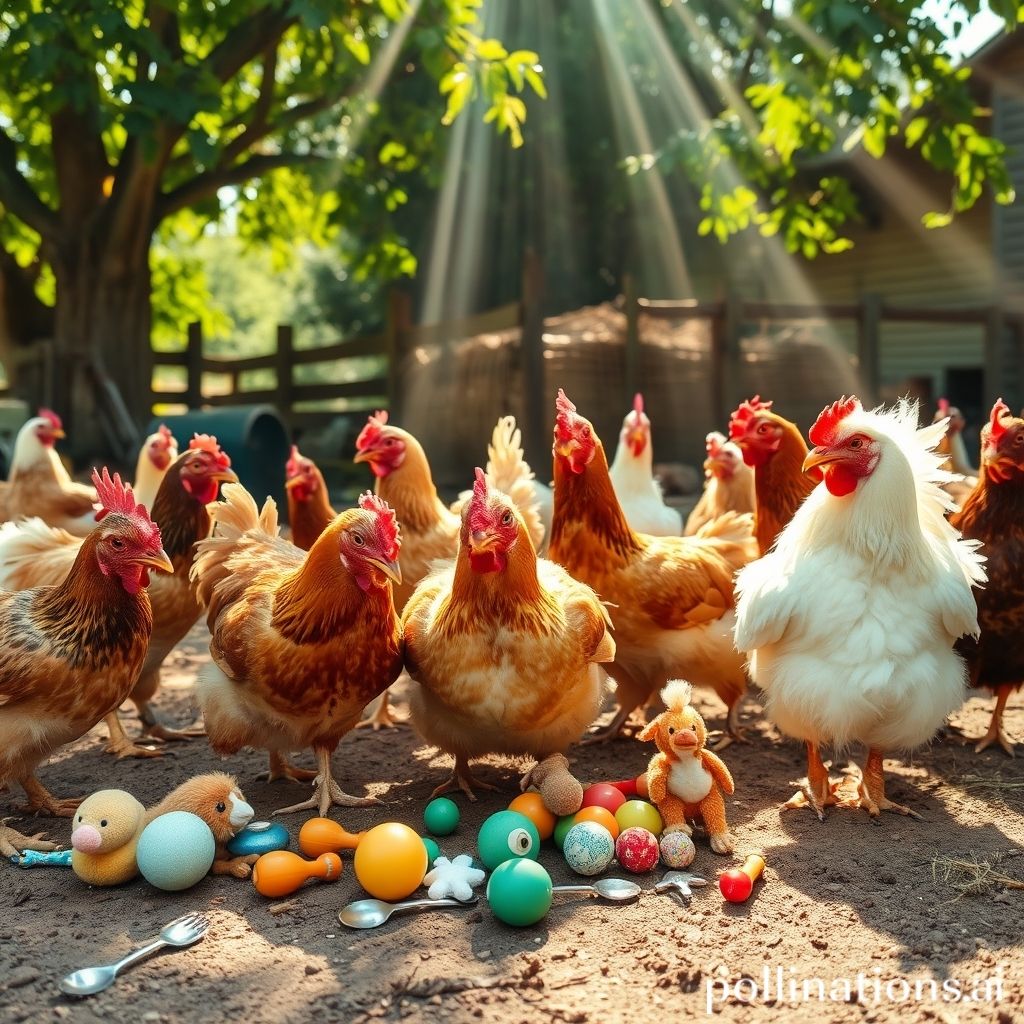 How To Keep Chickens Entertained?